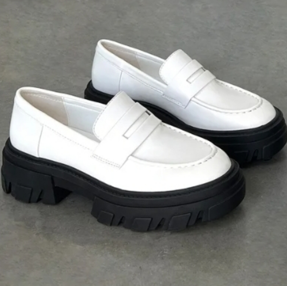 Oak + Fort chunky loafer